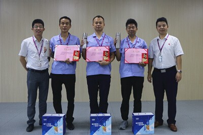 日東海外售后人員榮獲公司突出貢獻(xiàn)獎